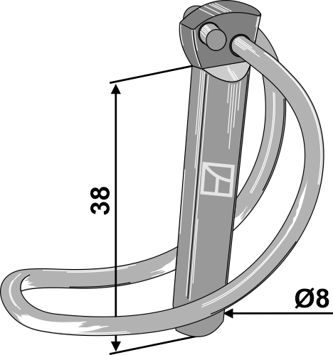 Ringsplit rør model