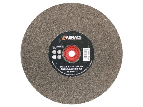 Slibeskive (metal) 200mm x 16mm x 31.75mm 11A36