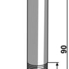 Bolt M16x2x90 u. møtrik