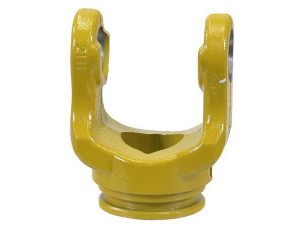 PTO Gaffel (profilrør) (Krydsmål: 27 x 74.5mm) Rør: Citron, Størrelse: 40 x 34.5 x 4mm, Ref: Ov.