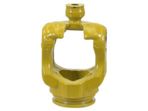 PTO Gaffel (vidvinkel)(profilrør) (Krydsmål: 27 x 75 & 24 x 91mm) Rør: Citron, Størrelse: 48 x 41 x 2.7mm, Ref: 1G.