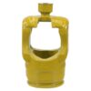 PTO Gaffel (vidvinkel)(profilrør) (Krydsmål: 27 x 75 & 24 x 91mm) Rør: Citron, Størrelse: 57.5 x 48 x 3.5mm, Ref: 2aG.