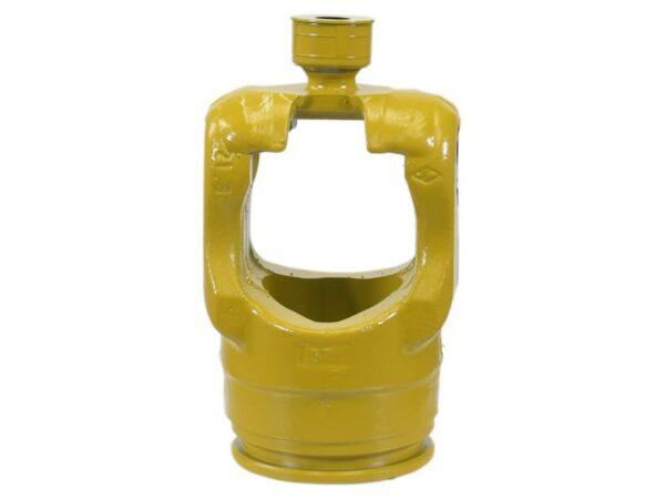 PTO Gaffel (vidvinkel)(profilrør) (Krydsmål: 27 x 75 & 24 x 91mm) Rør: Citron, Størrelse: 57.5 x 48 x 3.5mm, Ref: 2aG.