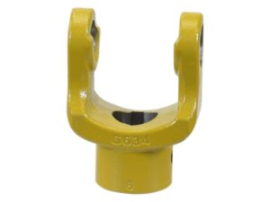PTO Gaffel (not) (Krydsmål: 27 x 74.5mm) Hul Ø30mm, Notstørrelse: 8mm.