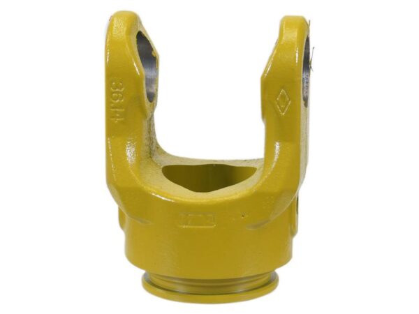 PTO Gaffel (profilrør) (Krydsmål: 36 x 89mm) Rør: Citron, Størrelse: 57.5 x 48 x 4mm, Ref: 2a.