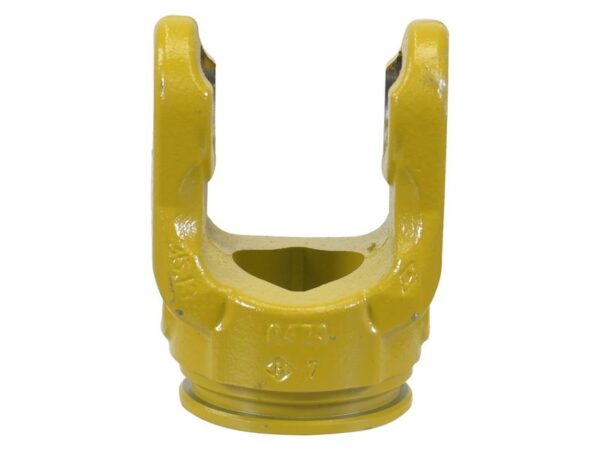 PTO Gaffel (profilrør) (Krydsmål: 32 x 76mm) Rør: Citron, Størrelse: 49 x 39.5 x 4.5mm, Ref: 1b.