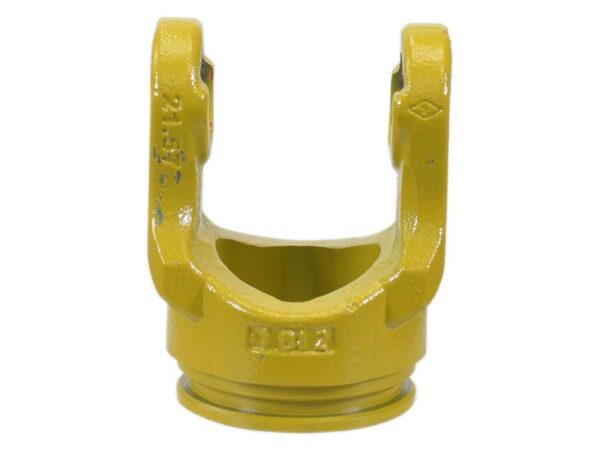 PTO Gaffel (profilrør) (Krydsmål: 27 x 74.5mm) Rør: Citron, Størrelse: 57.5 x 48 x 4mm, Ref: 2a.