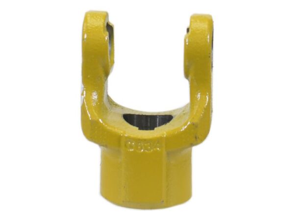 PTO Gaffel (not) (Krydsmål: 22 x 54.8mm) Hul Ø25mm, Notstørrelse: 8mm.