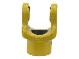 PTO Gaffel (not) (Krydsmål: 22 x 54.8mm) Hul Ø30mm, Notstørrelse: 8mm.