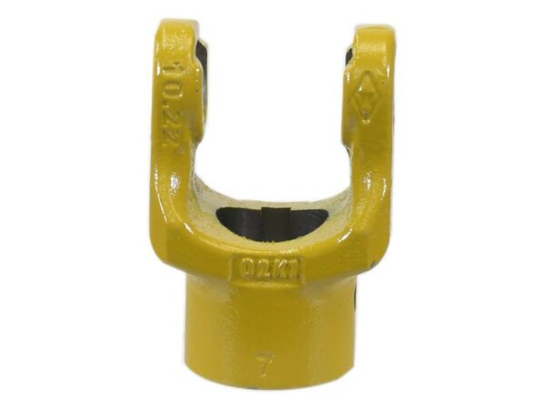 PTO Gaffel (not) (Krydsmål: 22 x 54.8mm) Hul Ø30mm, Notstørrelse: 8mm.
