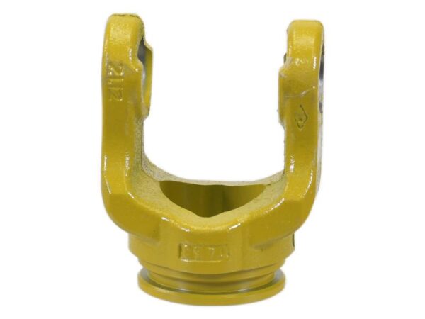 PTO Gaffel (profilrør) (Krydsmål: 27 x 74.5mm) Rør: Citron, Størrelse: 48 x 41 x 3mm, Ref: 1.