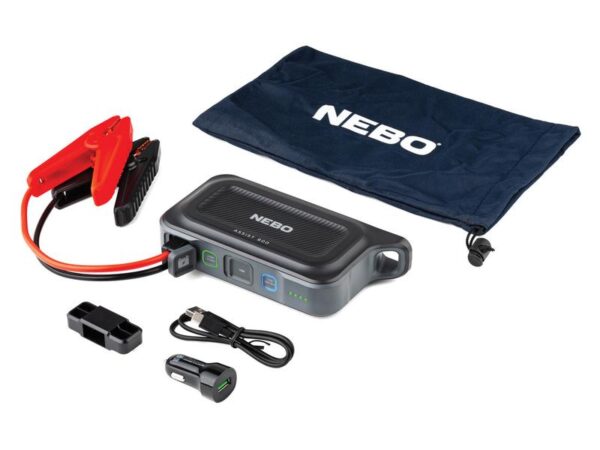 171112_pic1 NEBO Assist™ 800 Jump Starter 12V 3-IN-1 Design starter/opladning/oplys