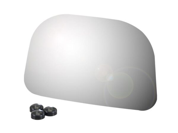 Spejlglas - Rektangulær, (Konveks), 187,5 / 172,5 x 115mm
