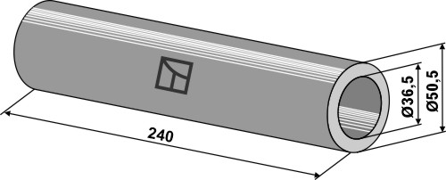 Svejse bøsning 240mm