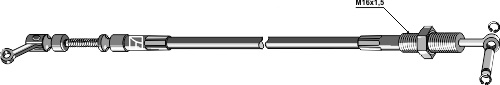 Regulerings kabel - 2400mm