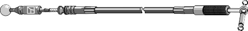 Regulerings kabel - 2200mm