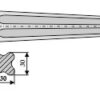 Frontlæssertand - 1100mm