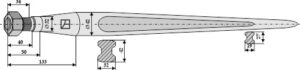 181118 Frontlæssertand - 1100mm