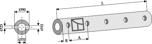 Konsolrør for tænder - 810 - 5