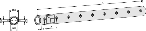 Konsolrør for tænder - 1500 - 9
