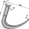 Ballegrebtand - 230mm