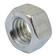 Møtrik, Størrelse: 3/8'' UNC (DIN or Standard No. DIN 934) Trækstyrke: 8.8