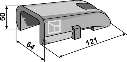 Holder for læssertand
