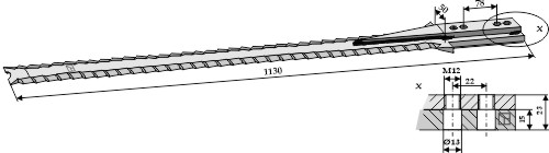 Ensilage Kniv