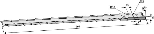Ensilage Kniv