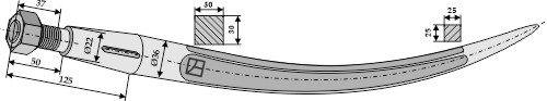 Ballegrebtand - 600mm