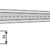 Frontlæssertand - 810mm