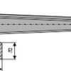 Frontlæssertand - 800mm