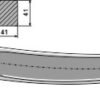 Ballegrebtand - 940mm