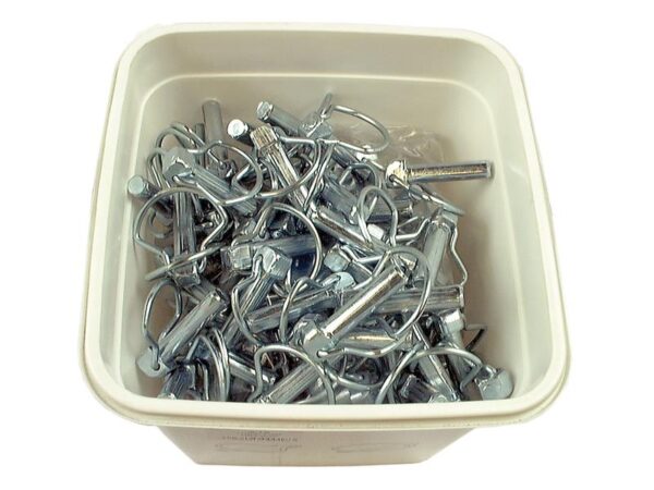 Ringsplit (pæreformet), Stift Ø11mm x 44.5mm (150 stk. Small Bucket)