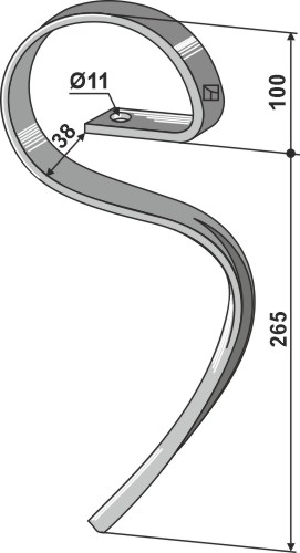 Harvetand 26x10
