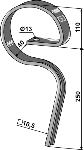 Harvetand 32x10