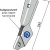 Holder for såskær