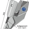Holder for såskær
