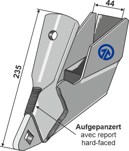 Holder for såskær