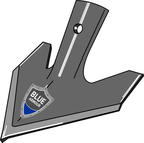 Quick change gåsefodsskær 180x8mm