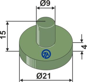 200-slc-1035 Fjederelement (plast)