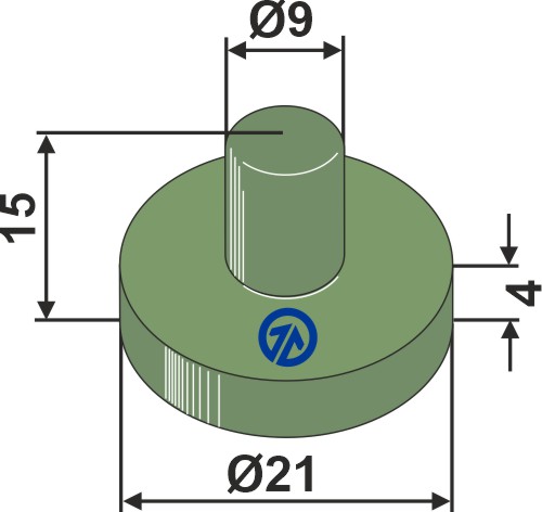 Fjederelement (plast)