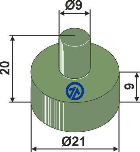 Fjederelement (plast)