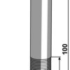 Bolt M20x2,5x100 u. møtrik