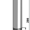 Bolt M20x2,5x200 u. møtrik