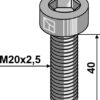 Umbraco bolt M20x2,5 - 10.9