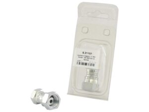 Hydraulikadapter 1/4'' BSP Drejelig hun x 3/8'' BSP Drejelig hun (Agripak 1 stk.)