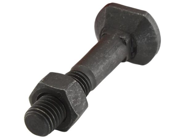 Monteringsbolt (firkantet) & Møtrik - M12 x 70mm, Trækstyrke 12.9 (25 stk. Kasse)