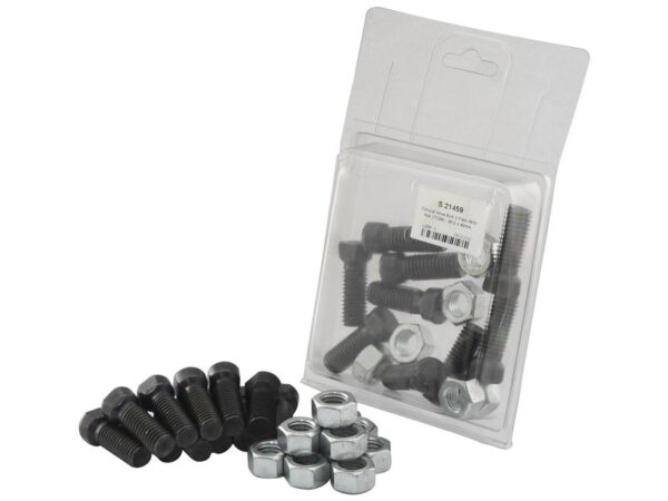 Monteringsbolt (konisk) & Møtrik - 1/2'' x 1-1/2'', Trækstyrke 12.9 (10 stk. Agripak)