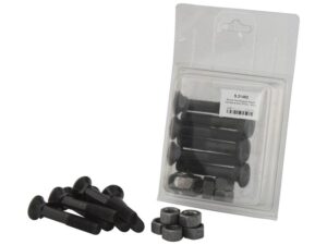 Monteringsbolt (rund) & Møtrik - M12 x 70mm, Trækstyrke 12.9 (6 stk. Agripak)